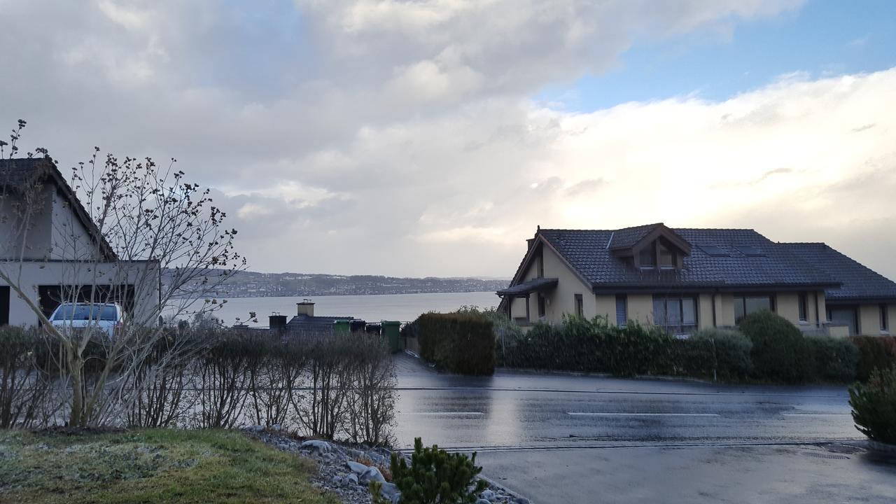 Lake View Private Studio Richterswil Bagian luar foto